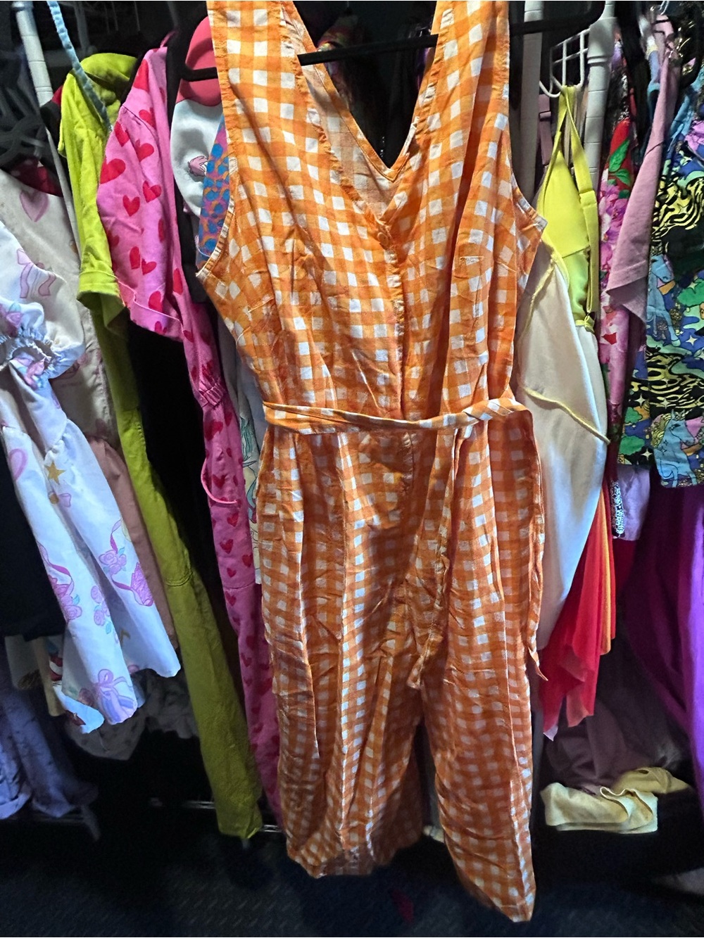 Lucy & Yak Finn Belted Jumpsuit